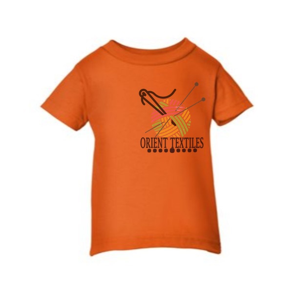 6 burnt orange  babies plain blank t shirts